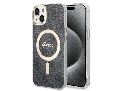 44487 guess iml 4g magsafe kryt na iphone 15 plus guhmp15mh4stk cierny