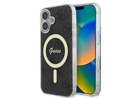 44457 guess iml 4g magsafe kryt na iphone 16 guhmp16sh4stk cierny