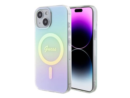 44313 guess iml duhovy kryt s magsafe na iphone 15 guhmp15shitsq tyrkysovy