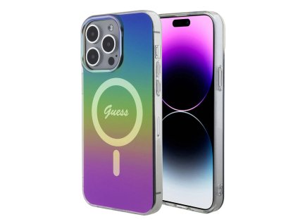 44334 guess iml duhovy kryt s magsafe na iphone 15 pro guhmp15lhitsk duhovy