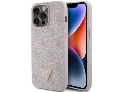 44673 guess kozeny kryt 4g diamond triangle na iphone 15 pro max guhcp15xp4tdpp ruzovy