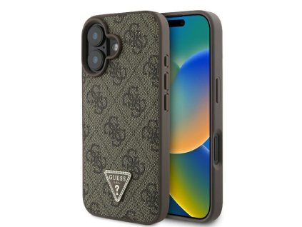 44691 guess kozeny kryt 4g triangle strass na iphone 16 guhcp16sp4tdpw hnedy