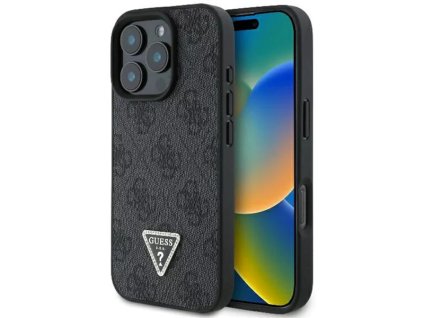 44718 guess kozeny kryt 4g triangle strass na iphone 16 pro guhcp16lp4tdpk cierny