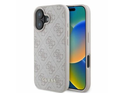 46011 guess pevny kryt 4g classic na iphone 16 plus guhcp16mg4gfpi ruzovy