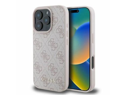 46038 guess pevny kryt 4g classic na iphone 16 pro max guhcp16xg4gfpi ruzovy