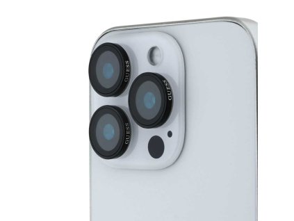 49560 guess protective lens ochranne sklo na objektiv kamery gucl163sagk iphone 16 pro iphone 16 pro max kovovo cierne