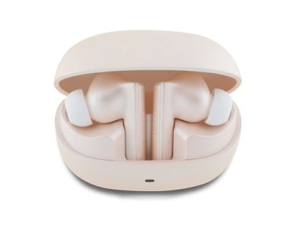 49416 guess wireless earbuds capsule printed logo bezdrotove sluchadla gutwst88mctgp in ear bluetooth tws ruzove