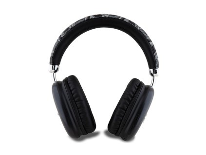 49467 guess wireless headphones gcube metallic script logo bezdrotove sluchadla gubhk1gctcsk over ear bluetooth 5 3 400mah cierne