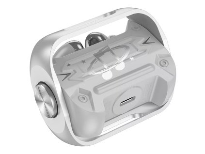 40961 hoco bezdrotove sluchadla ew55 pre hranie bluetooth 5 3 true wireless strieborna