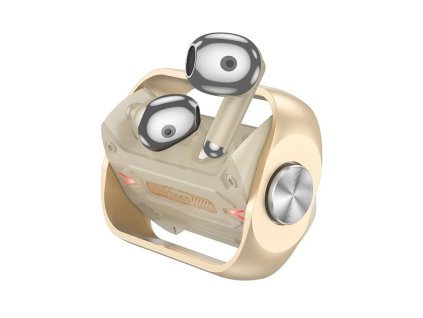 40958 hoco bezdrotove sluchadla ew55 pre hranie bluetooth 5 3 true wireless zlata