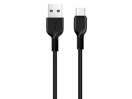 10591 hoco datovy kabel flash x20 usb a na usb typu c 10w 2a 2 0 m cierny