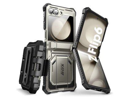 38243 i blason blason armorbox ochranny kryt samsung galaxy z flip6 titanovo sivy
