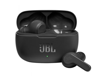 38114 jbl bezdrotove sluchadla wave 200 bluetooth 5 0 true wireless mikrofon hlasovy asistent siri cierne
