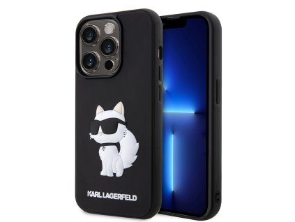 45639 karl lagerfeld 3d design kryt na iphone 14 pro max klhcp14x3drkhnk rubber choupette