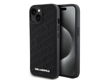 46068 karl lagerfeld diagonal quilted k pattern kryt na iphone 15 klhcp15spqkpmk cierny