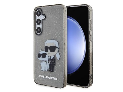 48330 karl lagerfeld hardcase glitter klhcs24mhnkctgk kryt na samsung galaxy s24 plus karl choupette