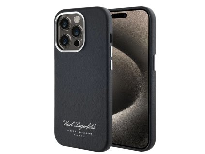 49530 karl lagerfeld hardcase leather hotel tvrdy obal na telefon klhcp15xpgwcmkhk iphone 15 pro max rsg