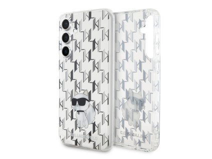 48360 karl lagerfeld hardcase monogram klhcs23fehncmklt kryt na samsung galaxy s23 fe priehladny choupette
