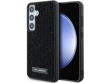 48405 karl lagerfeld hardcase rhinestone klhcs24shdsprk kryt na samsung galaxy s24 kovove logo