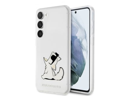 48384 karl lagerfeld hardcase transparent klhcs23mcfnrc kryt na samsung galaxy s23 plus choupette fun