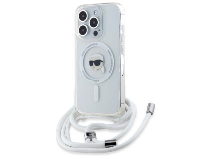 43299 karl lagerfeld iml crossbody kryt s magsafe na iphone 16 pro klhmp16lhckhnt priesvitny karl head