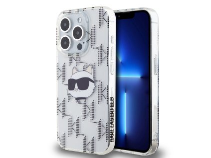 46272 karl lagerfeld iml luxury kryt na iphone 15 pro klhcp15lhklpcht priesvitny choupette head monogram