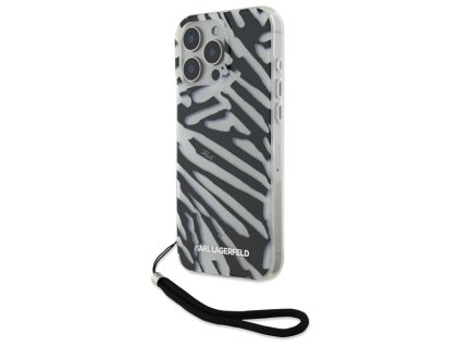 46323 karl lagerfeld iml luxury kryt na iphone 16 pro max klhcp16xhzbpkcck zebra vzor snurka