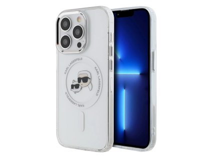 44841 karl lagerfeld iml magsafe kryt na iphone 14 pro max klhmp14xhlskch biela kovova karl choupette hlava