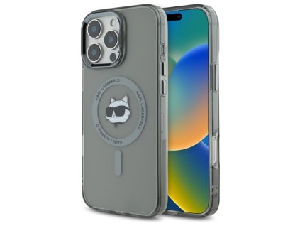 45504 karl lagerfeld iml magsafe kryt na iphone 16 pro max klhmp16xhlschk kovova choupette hlava