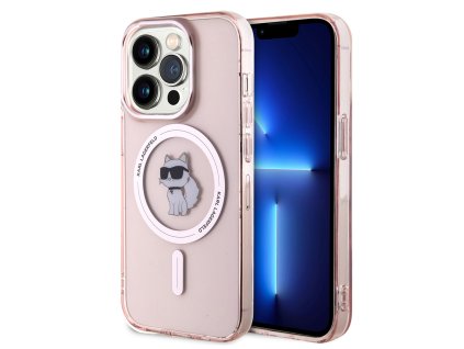 52080 karl lagerfeld iml magsafe puzdro klhmp15lhfccnop pre iphone 15 pro ruzove choupette