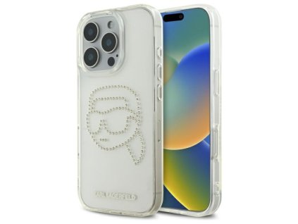 52098 karl lagerfeld iml rhinestones puzdro klhcp16xhkhdcelt pre iphone 16 pro max cire motiv karl head