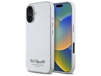 43311 karl lagerfeld kozeny kryt leather hotel na iphone 16 klhcp16spgwcmkhg sivy rsg