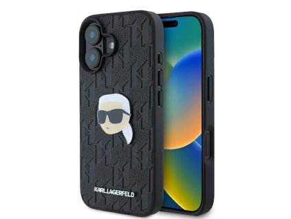 46608 karl lagerfeld kozeny kryt s monogramom na iphone 16 klhcp16spgklkipk karl head pin
