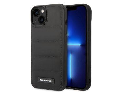 46443 karl lagerfeld kozeny presivany kryt puffy na iphone 14 klhcp14spsqak elongated logo