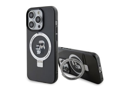 45357 karl lagerfeld pevny kryt s prstenom a magsafe na iphone 14 pro klhmp14lhmrskck karl choupette