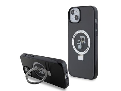 42969 karl lagerfeld pevny kryt s prstenom a magsafe na iphone 15 plus klhmp15mhmrskck karl choupette