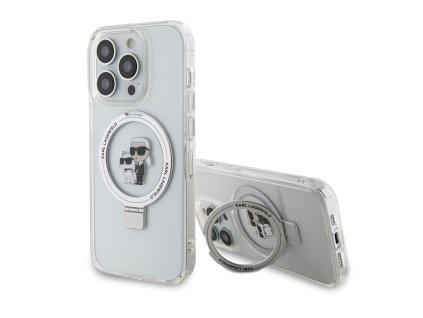 42978 karl lagerfeld pevny kryt s prstenom a magsafe na iphone 15 pro klhmp15lhmrskch biely karl choupette
