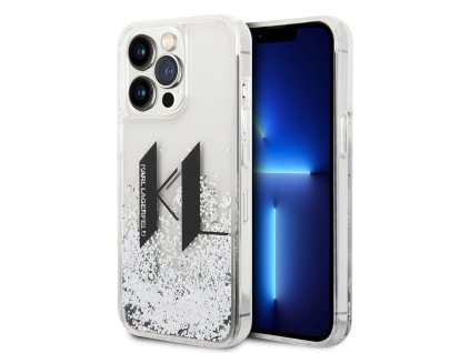 45600 karl lagerfeld pevny kryt s tekutymi trblietkami na iphone 14 pro klhcp14llbklcs big kl