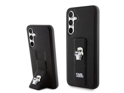 48168 karl lagerfeld saffiano gripstand klhcs23fegsakcpk kryt na samsung galaxy s23 fe karl choupette
