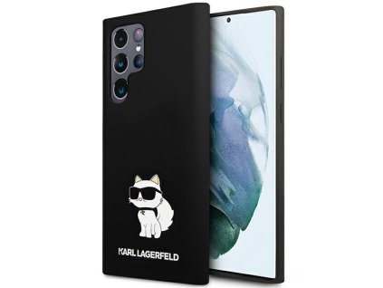 48198 karl lagerfeld silicone klhcs24lsnchbck kryt na samsung galaxy s24 ultra choupette