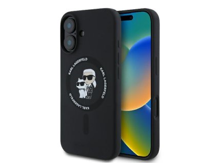 45168 karl lagerfeld silikonovy kruzkovy kryt s magsafe na iphone 16 plus klhmp16mscmkcrhk karl choupette