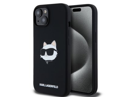 44037 karl lagerfeld silikonovy kryt s magsafe na iphone 15 klhmp15sschpplk choupette hlava
