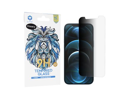 47346 lito 2 5d classic glass iphone 12 pro max tvrdene sklo privacy