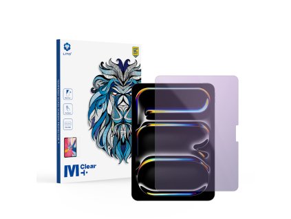 37792 lito 2 5d classic glass anti blue light tvrdene sklo s ochranou proti modremu svetlu pre ipad pro 11 2024 priehladne