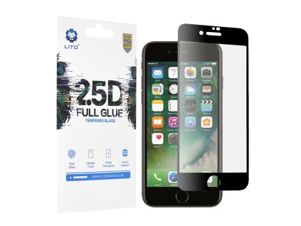 47160 3 lito 2 5d fullglue glass iphone 7 iphone 8 iphone se 2 se 2020 iphone se 3 se 2022 tvrdene sklo cierne