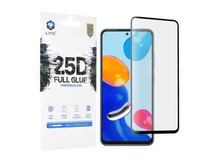 14662 5 lito 2 5d fullglue tvrdene sklo xiaomi redmi note 11 note 11s poco m4 pre 4g cierna