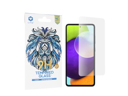 17050 4 lito 2 5d klasicke tvrdene sklo samsung galaxy a52 4g a52 5g a52s 5g transparentna