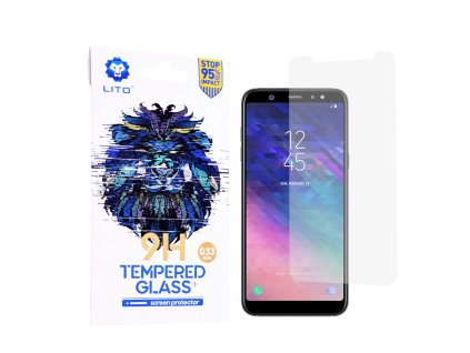 16993 lito 2 5d klasicke tvrdene sklo samsung galaxy a6 plus 2018 transparentna