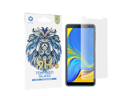 16996 4 lito 2 5d klasicke tvrdene sklo samsung galaxy a7 2018 transparentna