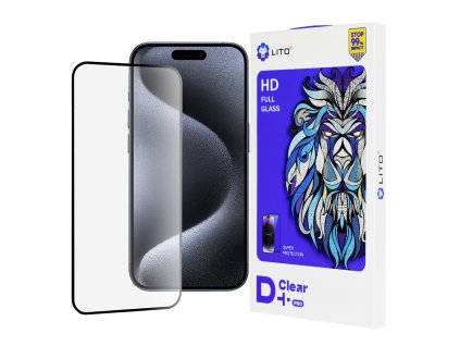50622 1 lito d pro clear tvrdene sklo pre iphone 15 pro cierne